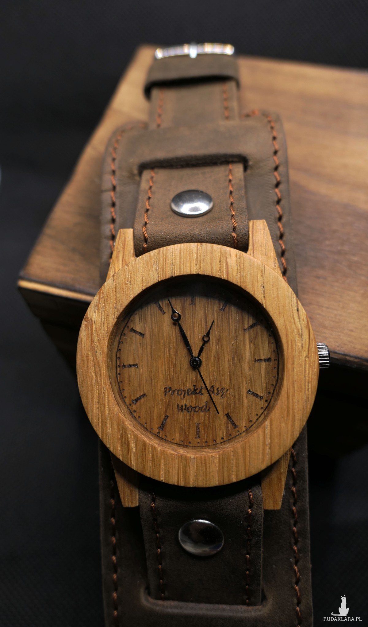Zegarek Męski drewniany